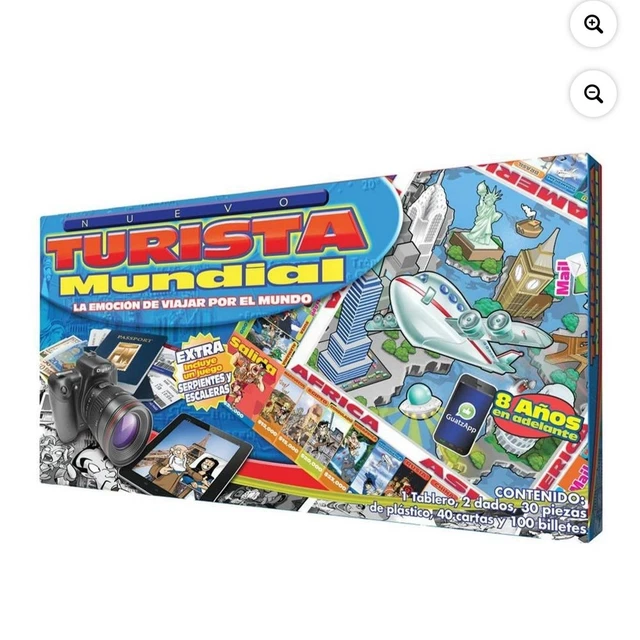 Fotorama Turista Mundial Deluxe Juego De Mesa | Cuotas sin interés Fotorama Turista Mundial Deluxe Juego De Mesa | Cuotas sin interés