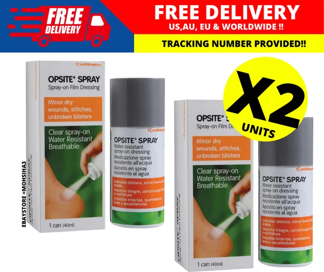OPSITE SPRAY Smith & Nephew película en aerosol 40 ml X 2