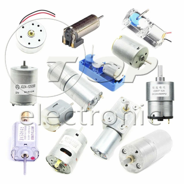 Motore DC TR390 6V 13000 RPM Con Ingranaggio 9mm E Cavi 18AWG - Modellismo Hobby - Foto 2