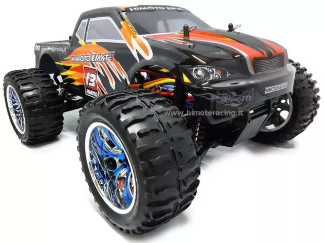 Auto Elettrica Brushless Radiocomandata 2.4Ghz Monster Emx-T Lipo Rtr 1-10 4Wd