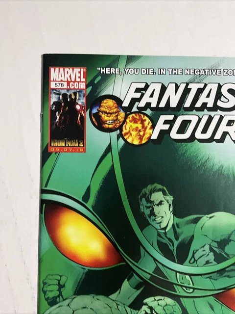 Fantastic Four #578 (2010) 9.4 NM Marvel High Grade Comic Book 2