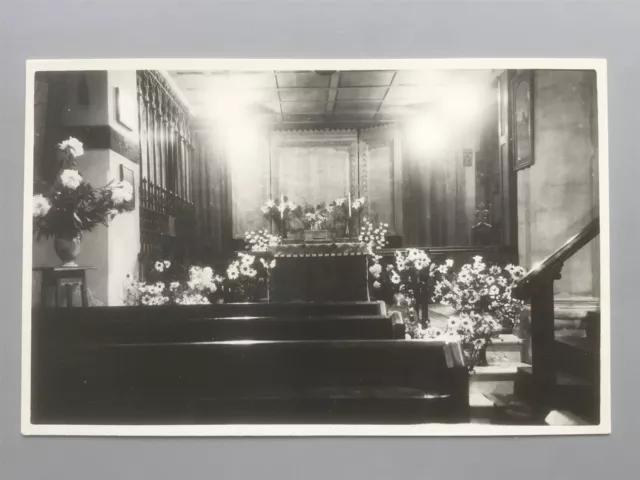 St Mark's church memorial chapel North End Portsmouth c.1940? RP postcard