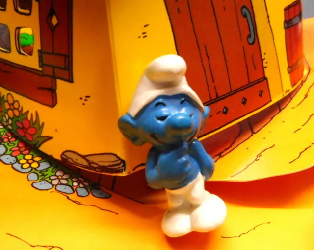 20082 Schtroumpf timide pitufo puffo schlumpf smurf puffi schtroumpfette  bully