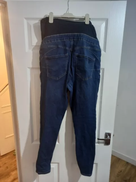 Maternity Jeans Over The Bump New Look Size 14