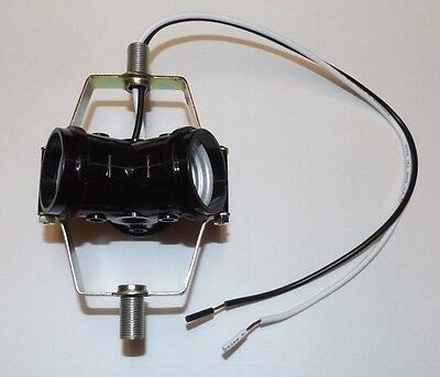 3 Light Cluster Socket With 12" Wire Leads Light Fixture Lamp New 30177J