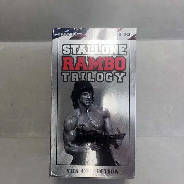 SEALED RAMBO SPECIAL Edition VHS Collection BOX SET Trilogy artisan ...