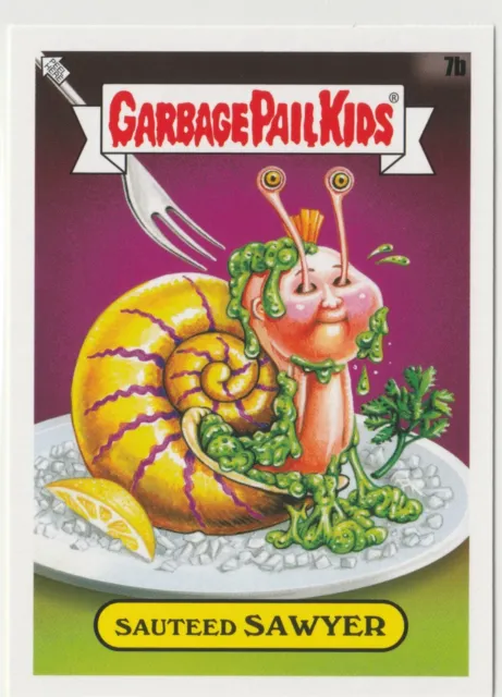 Garbage Pail Kids Sauteed Sawyer #7b 2020 35th Anniversary Series GPK 15691
