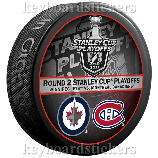 2021 STANLEY CUP Playoffs Round 2 Dueling Puck Winnipeg VS Montreal