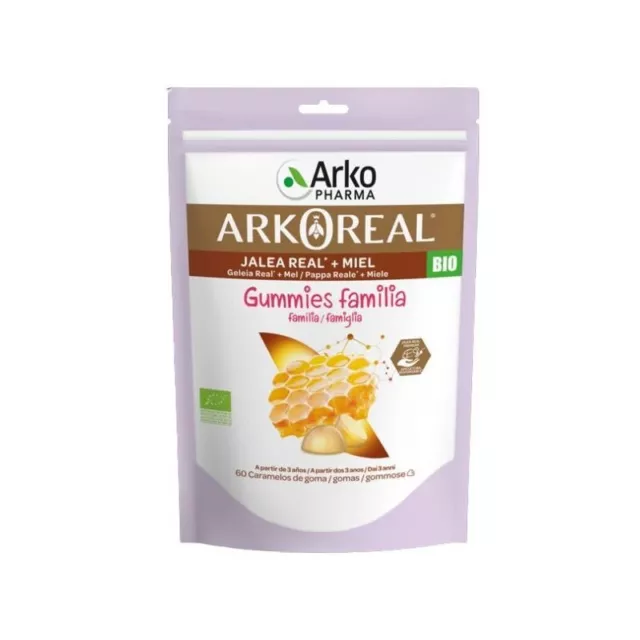 ARKOPHARMA Arkoroyal Gummies Family - Energy supplement 60 candies