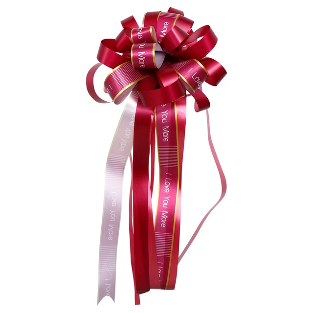10 pz fiocchi fiocco regalo avvolgente regalo corona fiore cravatta auto latte arte