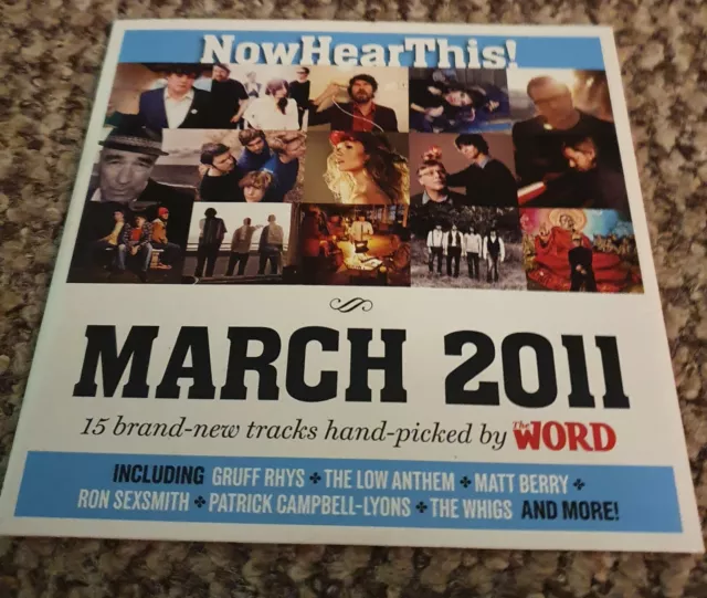 Now Here This March 2011 Word Magazine CD 15 Tracks