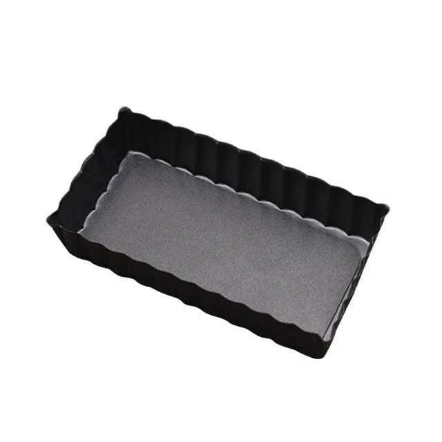 Stampo per padella per torte antiaderente Quiche Pan antiaderente 4 pollici con cottura a fondo sciolto rimovibile