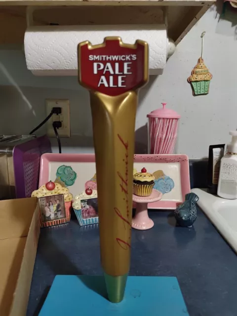 Smithwicks Pale Ale Large Ceramic Beer Tap Handle Knob Brand New In Box