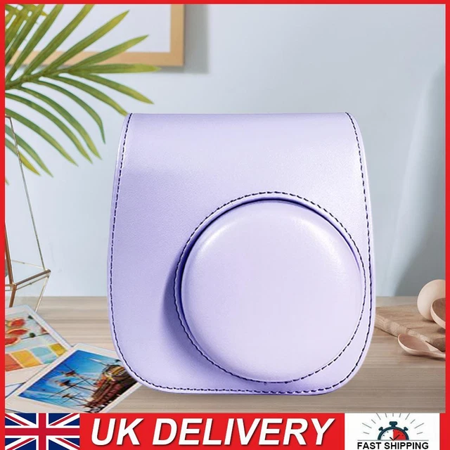 Camera Case Retro Camera Bag Case PU Leather for Fujifilm Instax Mini 12/11/9/8