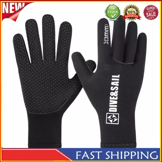 3mm Scuba Diving Gloves Anti Slip Wetsuit Gloves UV Protection for Water Sports