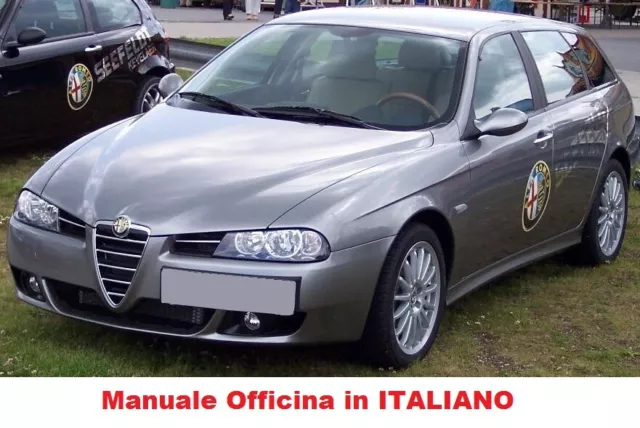 Alfa Romeo 156 (1997/2007) Manuale Officina Riparazione ITALIANO