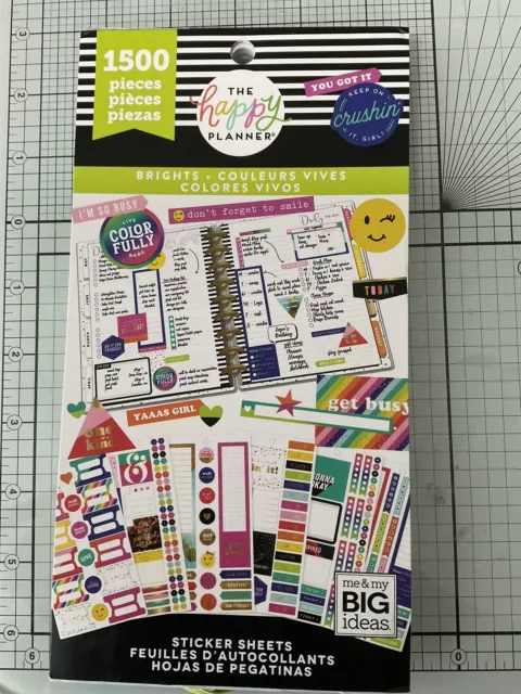 The Happy Planner BRIGHTS Sticker Sheets Sticker Book