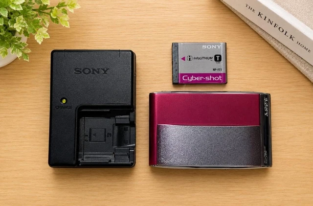 SONY CYBER-SHOT DSC-T5 Red Working Optical 3x $175.11 - PicClick CA