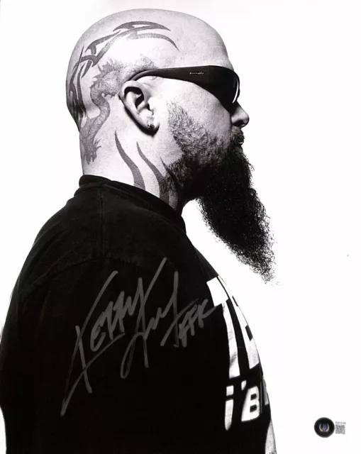Kerry King of Slayer Signed 11x14 Photograph BAS (Grad Collection)
