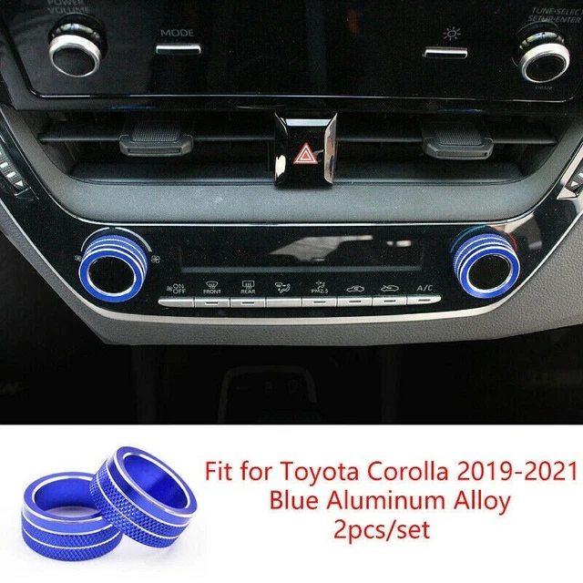 Pomello Console Centrale Per Audi A3 8V 2014-2019 - Lato Sinistro, 2 Pezzi | ABS, Adesivo