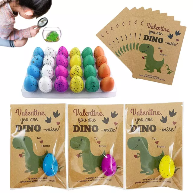 Easter Dinosaur Hatching Eggs 24 Pack Dinosaur Growing Eggs Toy Gift Party Favor