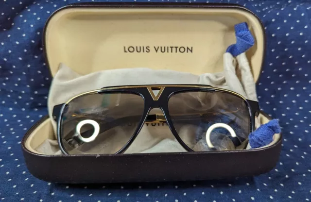 Louis Vuitton EVIDENCE METAL SQUARE SUNGLASSES Z1585U