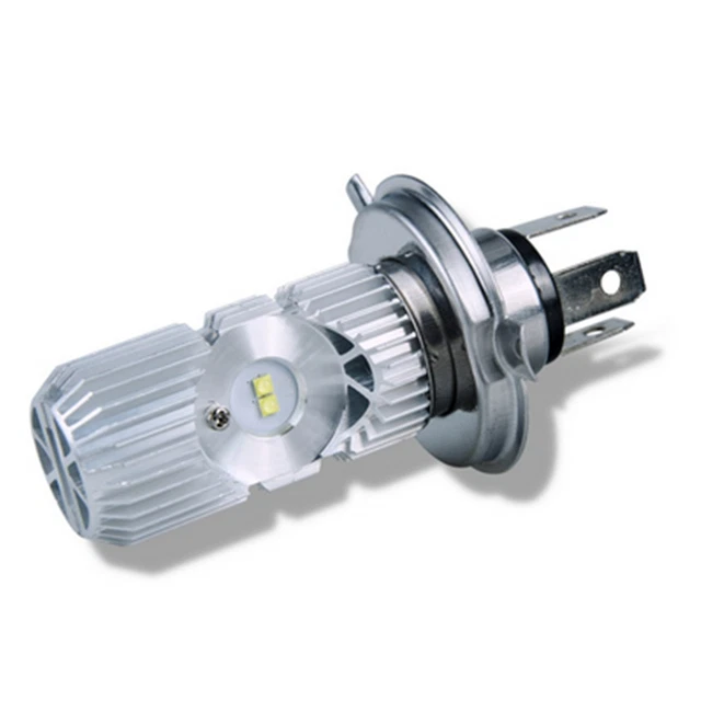H4 LED MOTORCYCLE Headlight Bulbs 12V LED Motorbike Headlamp 1400LM ...