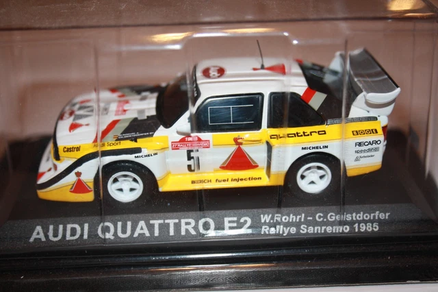 Norev Audi Sport Quattro S1 E2 1/18, Vainqueur Pikes Peak 1987, échelle 1/18, Neuve