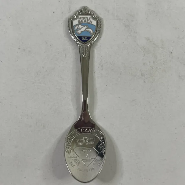 Vintage Travel Souvenir Spoon Collectible Myrtle Beach South Carolina Bird