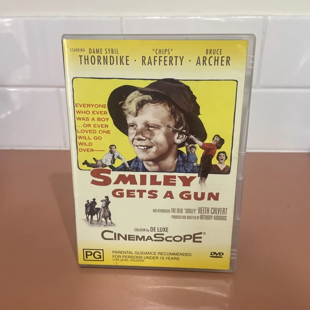 SMILEY GETS A Gun DVD Movie Chips Rafferty Region 4 DVD free