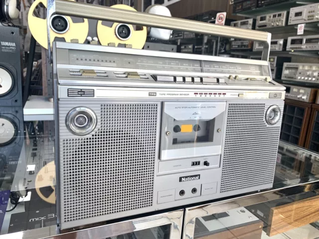 National Panasonic RX-5300 Boombox Stéréo Radio Cassette Vintage Like New Work