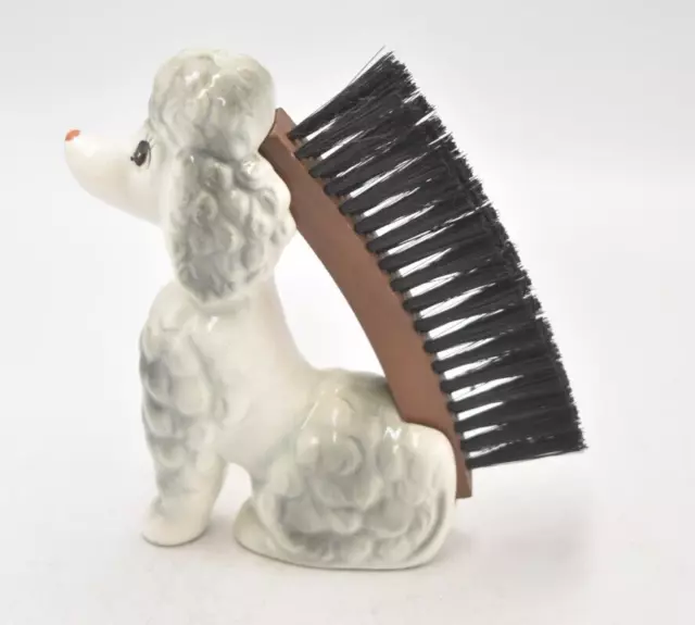 Vintage 1950's Kitsch Poodle Dog Clothes Brush