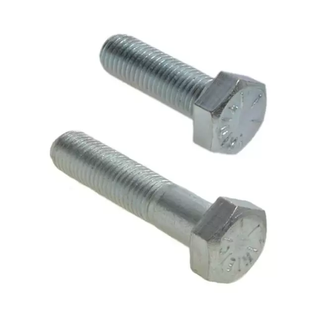 1/2" x 20 TPI UNF Imperial FINE HEX BOLT Screw High Tensile Grade 8 Zinc