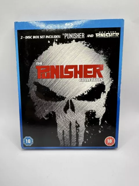 The Punisher & Punisher War Zone - 2 Movie Collection Blu-Ray