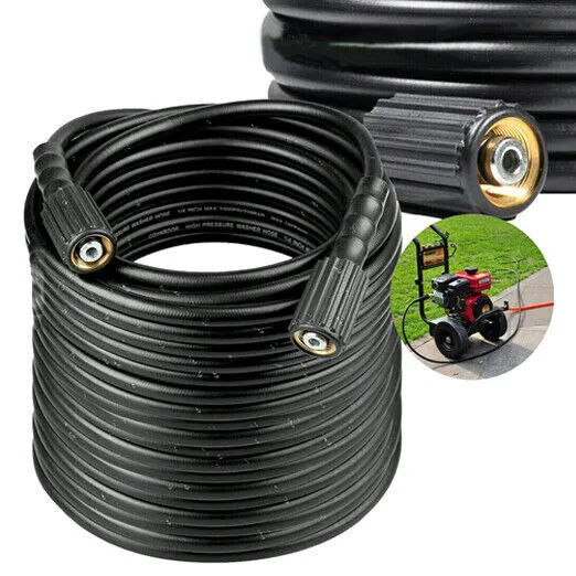 High Pressure Washer Hose 25ft/50ft 5800PSI M22-14mm Power Washer Extension Hose