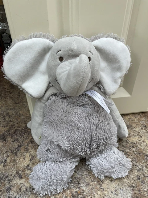 Happy Horse Grey Elephant Cuddly Baby Toddler Soft Toy