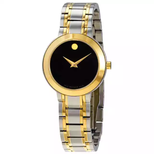 Movado Stiri Orologio Donna Quadrante Nero Quadrante 0607281