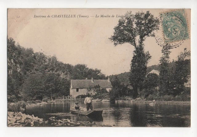 CPA - 89 Yonne- Approx. Of Chastellux - The Moulin De Lingoult - Postcard
