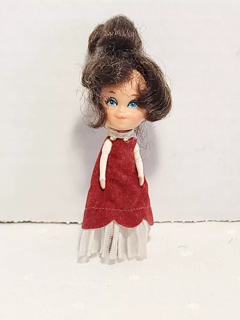 Littles Storykin Liddle Kiddle Doll 3" Figure MI Mattel Vintage 1980