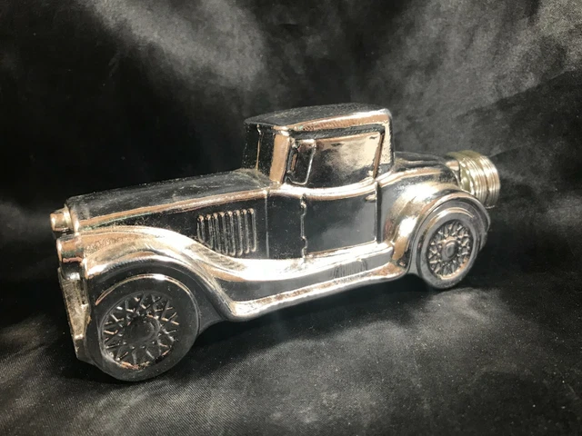 Vintage Avon Sterling Six Silver Car Deep Woods 7 oz Decanter Full