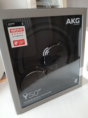 CASQUE BLUETOOTH AKG Y50BT AUTONOMIE 20 HEURES NOIR SILVER 