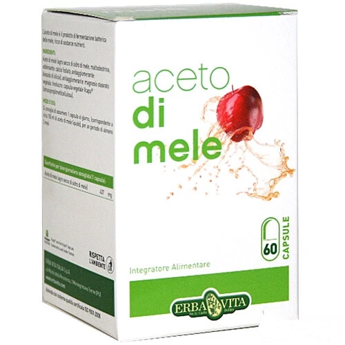 ErbaVita Aceto di mele 60cps