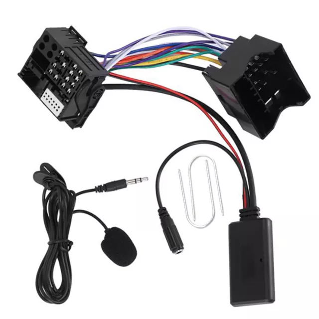 Adaptador de cable de audio Bluetooth para coche OPEL/CD30/70/DVD90/AUX con micrófono