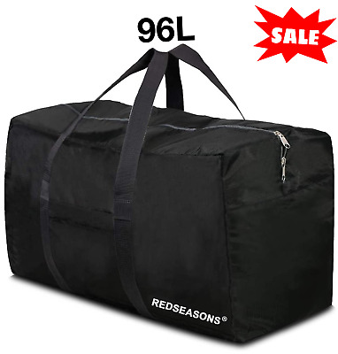 Extra Large Foldable Duffle Bag Travel Luggage Sports Gym Tote Men Women 96L NEW