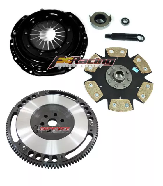 FX XTREME 6 PUCK RIGID CLUTCH KIT+XLITE FLYWHEEL fits 90-91 ACURA INTEGRA 1.8L