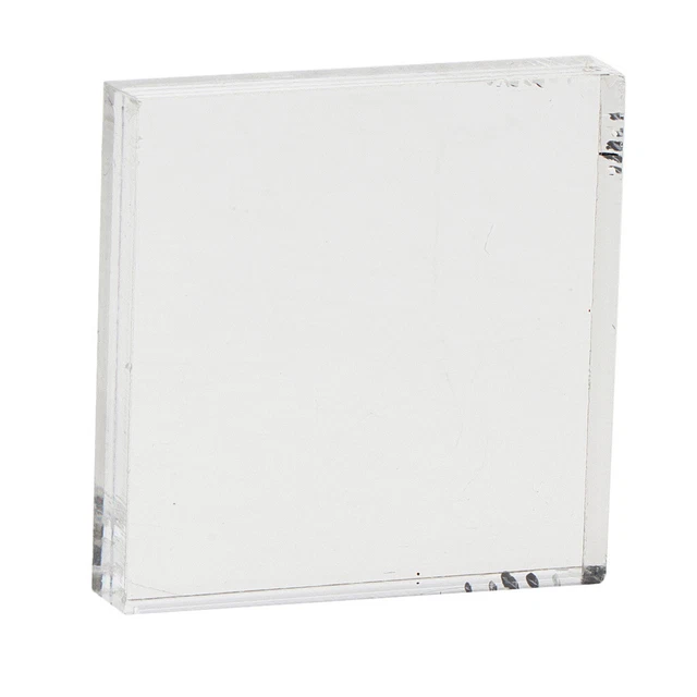 Square Acrylic Block Stamp Block Stamping Tools for DIY Crafts 5x5cm 12