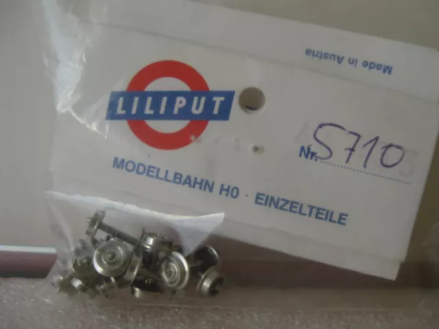 LILIPUT # 5790 /10 Spur N / H0e Achsen Radsatz Roco Feldbahn 10 Stück NEU