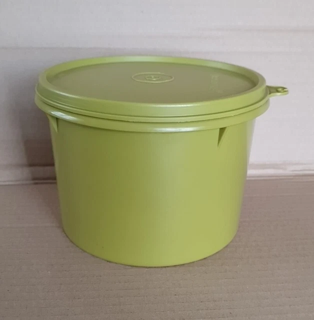 Tupperware Dose Rund TUPPERWARE 263-30 KAFFEE Dose Grün Schüssel, Schalen, rund EUR 13,00 ...