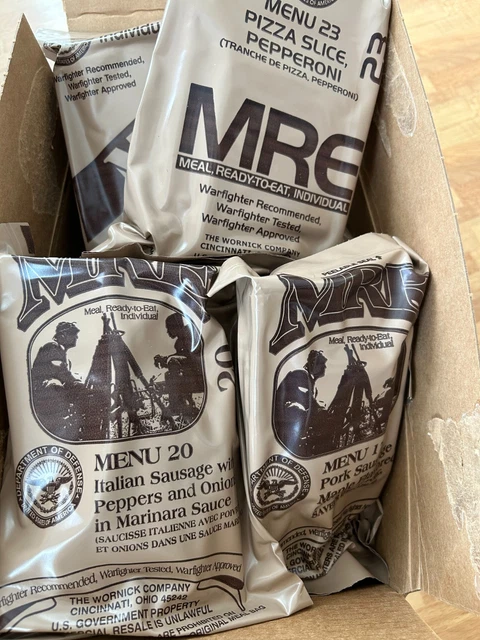 PORT OFFERT Ration de combat Commando, Menu N° 4