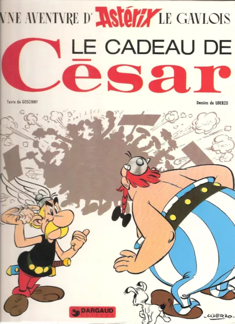 ASTERIX T. 21 Le cadeau de César - Edition originale Dargaud 1974 - Comme neuf !